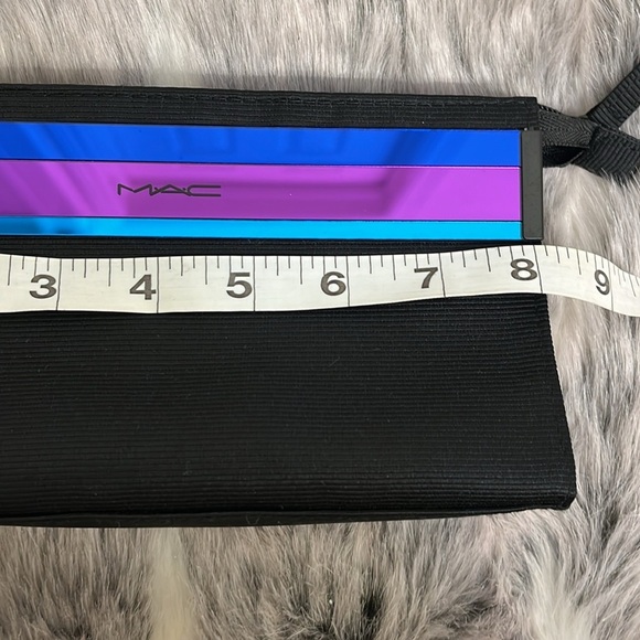 MAC cosmetics holiday 2015 makeup bag black purple blue - Picture 4 of 6